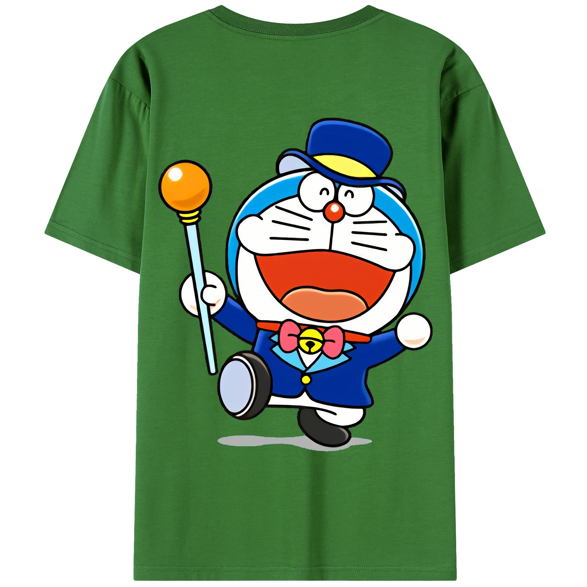 （画像用） ドラえもん Doraemon レディース半袖Tシャツ(バックプリント)
